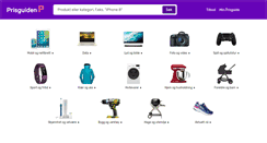 Desktop Screenshot of prisguide.itpro.no
