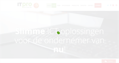 Desktop Screenshot of itpro.nl